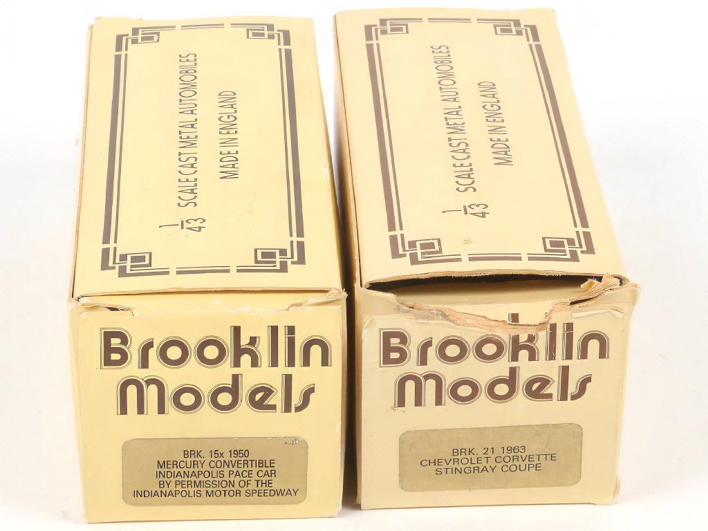 Lot 140 - BROOKLIN MODELS (GB) (2)