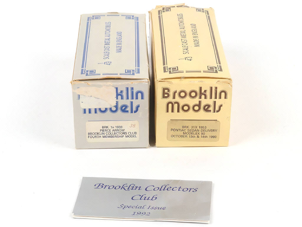 Lot 138 - BROOKLIN MODELS (GB) (2)