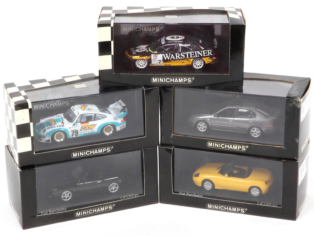 Lot 82 - MINICHAMPS (ALLEMAGNE) (5)
