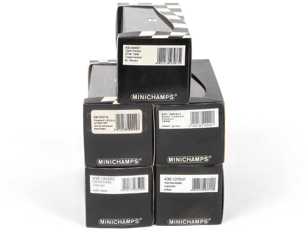 Lot 82 - MINICHAMPS (ALLEMAGNE) (5)