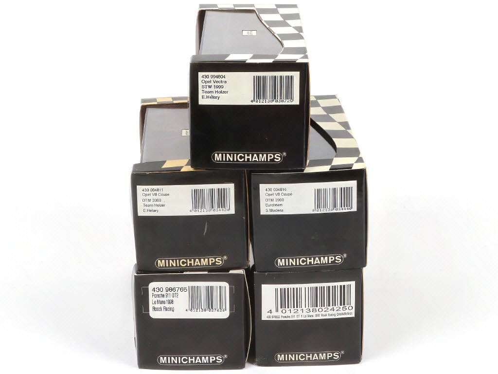 Lot 87 - MINICHAMPS (ALLEMAGNE) (5)