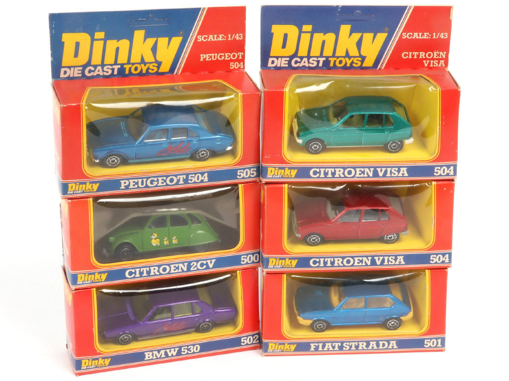 Lot 232 - DINKY TOYS (GB) (6)
