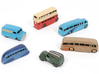 Lot 345 - DINKY TOYS (GB) (6)