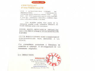 Lot 235 - MINIALUXE (FRANCE) (1)