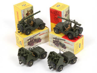 Lot 277 - DINKY TOYS (FRANCE) (4)