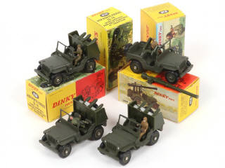 Lot 278 - DINKY TOYS (FRANCE) (4)