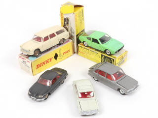 Lot 268 - DINKY TOYS (FRANCE) (5)