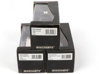 Lot 74 - MINICHAMPS (ALLEMAGNE) (3)