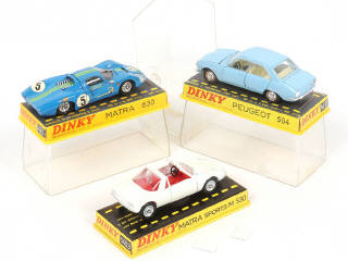 Lot 144 - DINKY TOYS (FRANCE) (3)