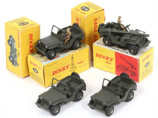 Lot 276 - DINKY TOYS (FRANCE) (4)