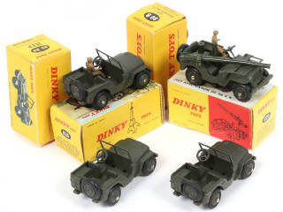 Lot 276 - DINKY TOYS (FRANCE) (4)