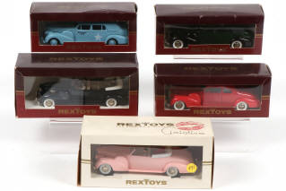 Lot 117 - REXTOYS (SUISSE) (5)