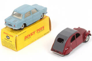 Lot 351 - DINKY TOYS (FRANCE) (2)