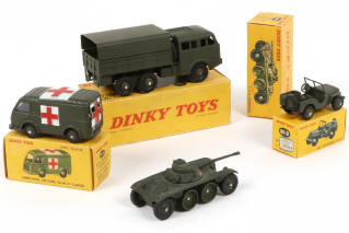 Lot 253 - DINKY TOYS (FRANCE) (4)