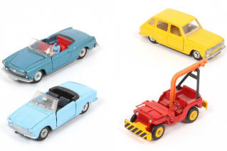 Lot 277 - DINKY TOYS (FRANCE) (4)