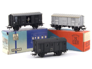 Lot 211 - POCHER & S.M.C.F. 'HO' (3)