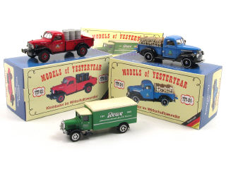Lot 292 - MATCHBOX - MODELS OF YESTERYEAR (GB) (3)