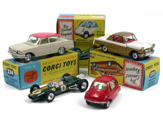 Lot 791 - CORGI TOYS (GB) (4)