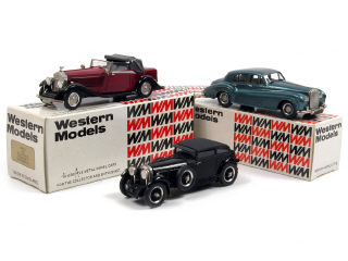 Lot 702 - WESTERN MODELS (GB) (3)