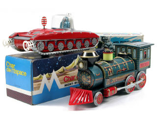 Lot 461 - MASUDAYA TOYS Co. & MONT BLANC (2)