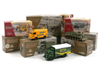 Lot 692 - CORGI TOYS (GB) (9)