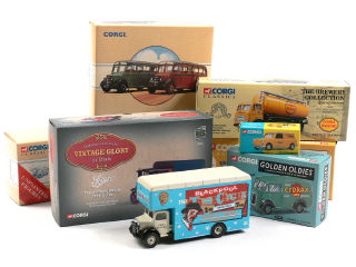 Lot 694 - CORGI TOYS (GB) (9)