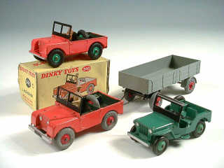 Lot 573 - DINKY TOYS (GB) (4)