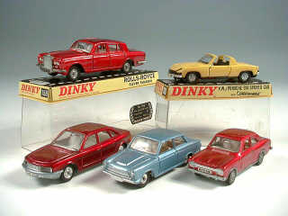 Lot 738 - DINKY TOYS GB (5)