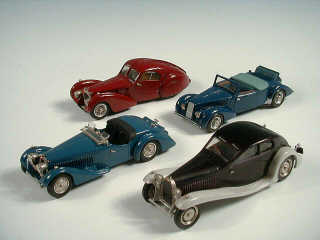 Lot 660 - WESTERN MODELS & HECO MODELES (4)