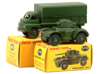 Lot 308 - DINKY TOYS (GB) (2)