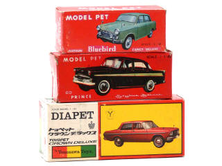 Lot 1140 - ASAHI-ATC MODEL PET & YONEZAWA TOYS DIAPET (3)