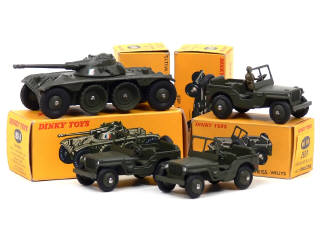 Lot 437 - DINKY TOYS (FRANCE) (4)