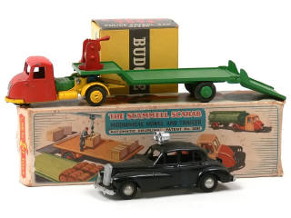Lot 648 - BUDGIE MODELS & CRESCENT TOY (2)