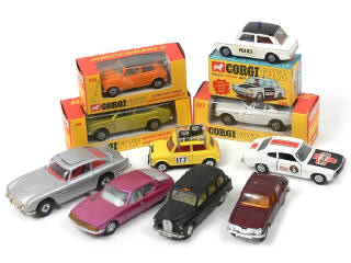 Lot 703 - CORGI TOYS (GB) (10)