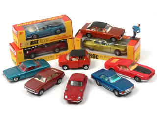 Lot 704 - CORGI TOYS (GB) (10)