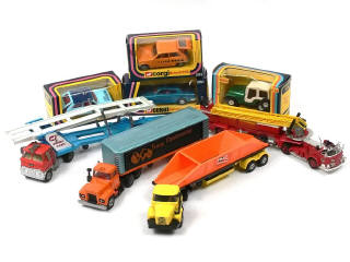 Lot 701 - CORGI TOYS (GB) (8)