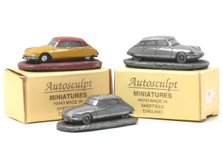 Lot 469 - AUTOSCULPT MINIATURES (GB) (3)