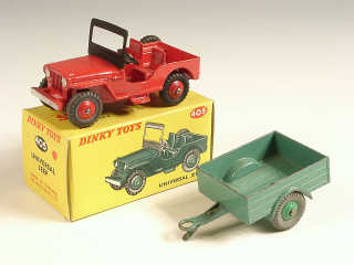 Lot 463 - DINKY TOYS (GB) (2)