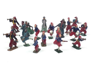Lot 269 - FIGURINES en plomb creux (20)