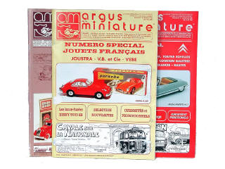 Lot 160 - ARGUS DE LA MINIATURE (FRANCE) (3)