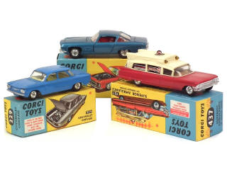 Lot 592 - CORGI TOYS (GB) (3)