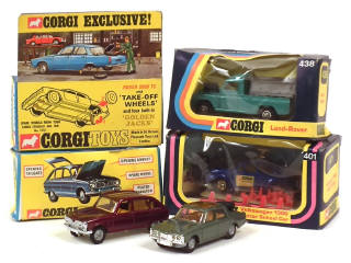 Lot 601 - CORGI TOYS (GB) (4)