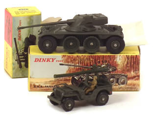 Lot 838 - DINKY TOYS (FRANCE) (2)