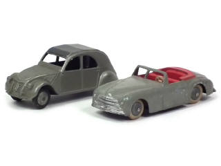 Lot 676 - DINKY TOYS (FRANCE) (2)