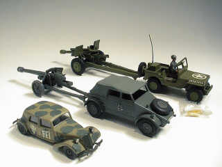 Lot 593 - SOLIDO & DINKY TOYS (3)