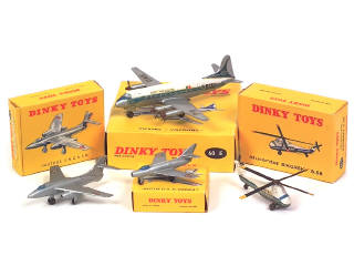 Lot 765 - DINKY TOYS (FRANCE) (4)