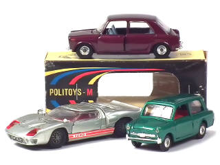 Lot 574 - POLITOYS & DINKY TOYS (3)