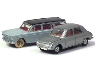 Lot 733 - DINKY TOYS (FRANCE) (2)