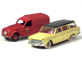 Lot 739 - DINKY TOYS (FRANCE) (2)