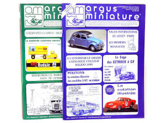 Lot 191 - ARGUS DE LA MINIATURE (FRANCE) (9)